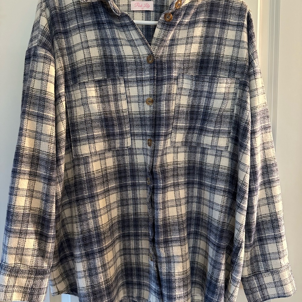 NWOT, Pink Lily, Small Shacket